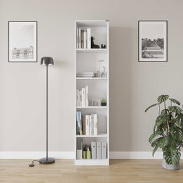 Hanah Home Ktp-325-Bb-1 Estantería Blanca